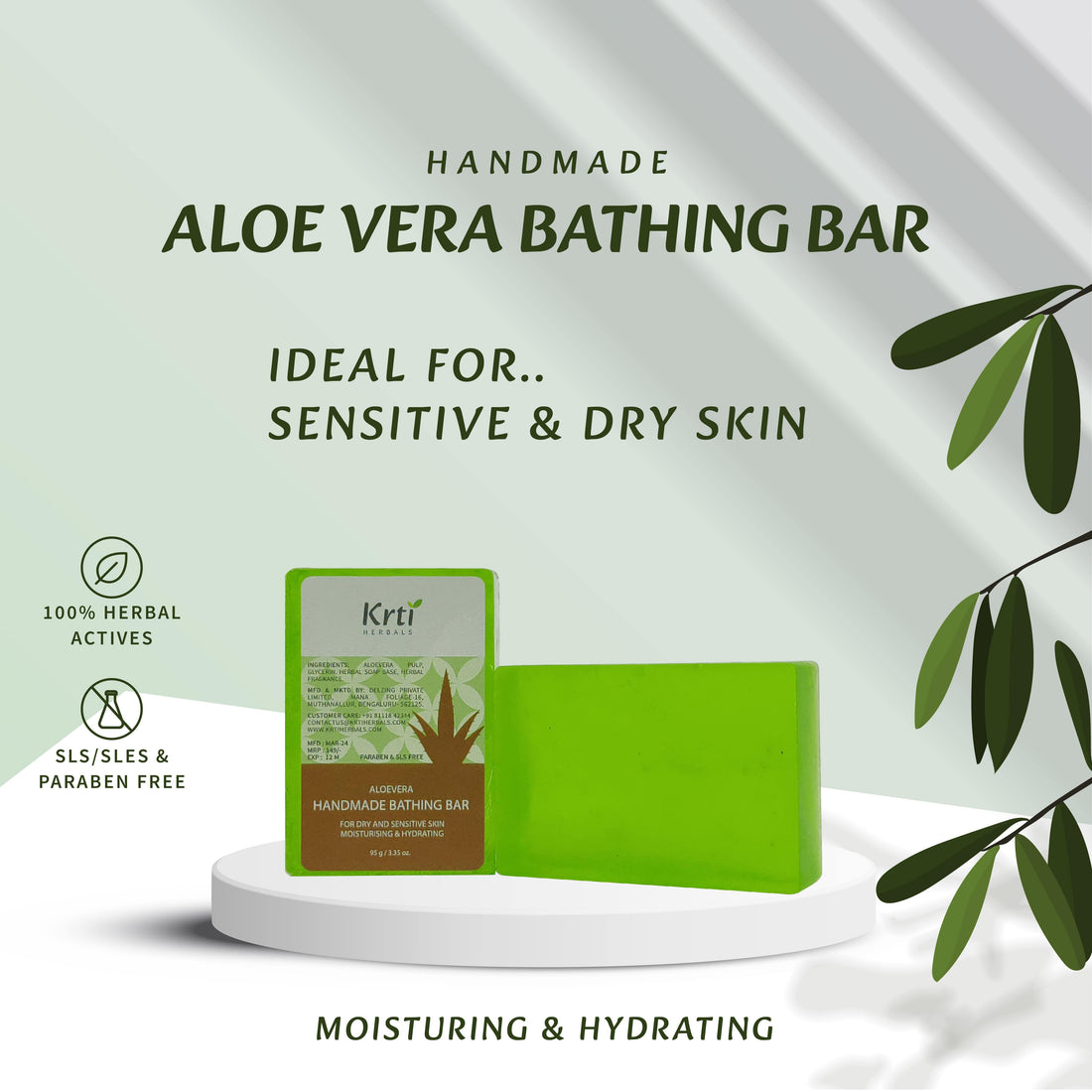 Aloe Vera Bathing Bar