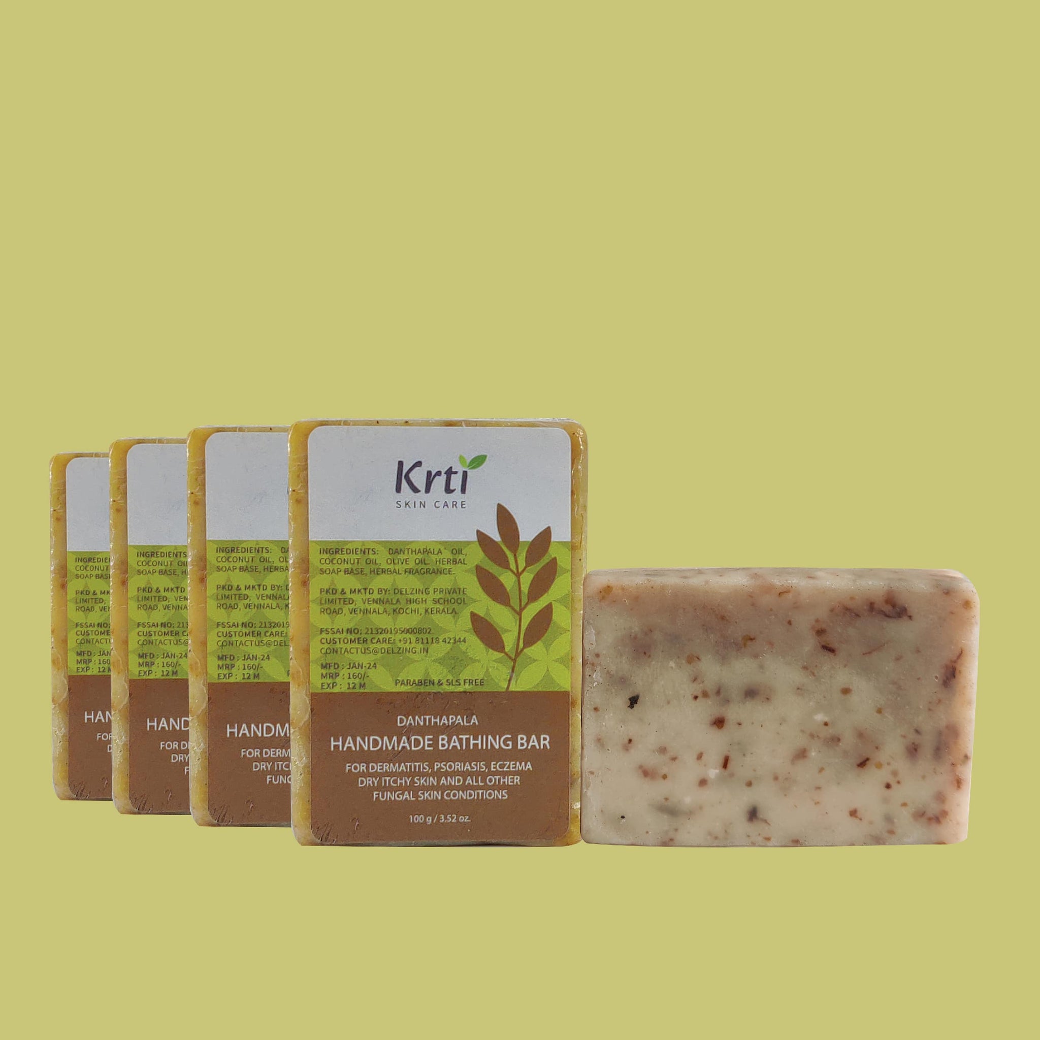 Krti Herbals Combo (Pack of 6) | Danthapala Soap